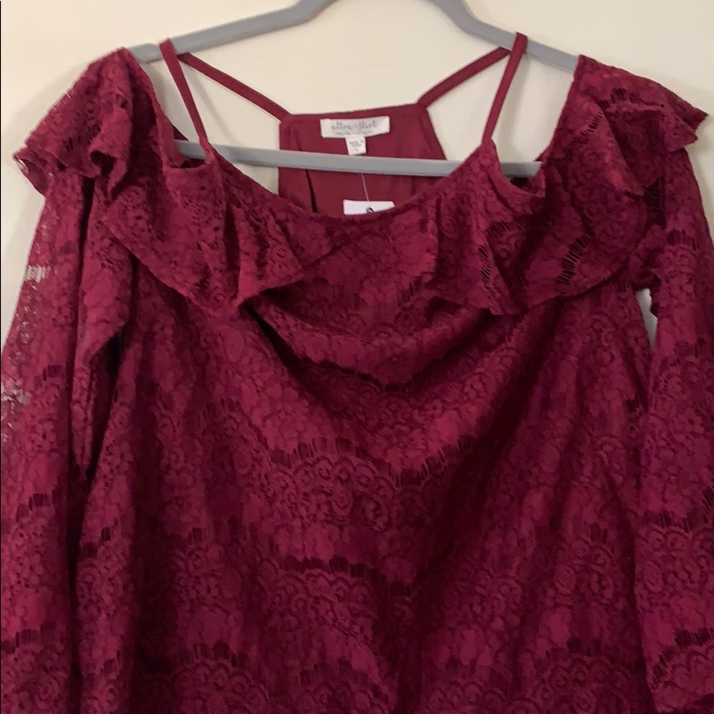 Off the shoulder top